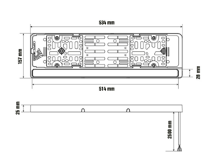 OPTIBEAM E-BAR Reverse EU