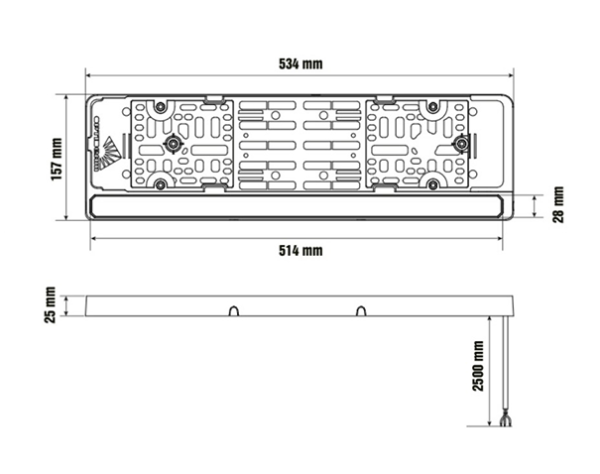 OPTIBEAM E-BAR Reverse EU