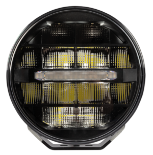 OPTIBEAM Elites 7, vit/orange DRL 7"