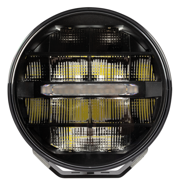 OPTIBEAM Elites 7, vit/orange DRL 7"