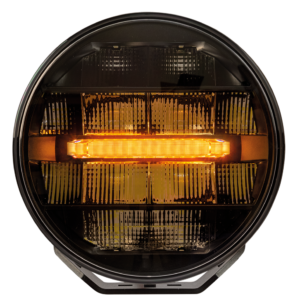 OPTIBEAM Elites 7, vit/orange DRL 7"