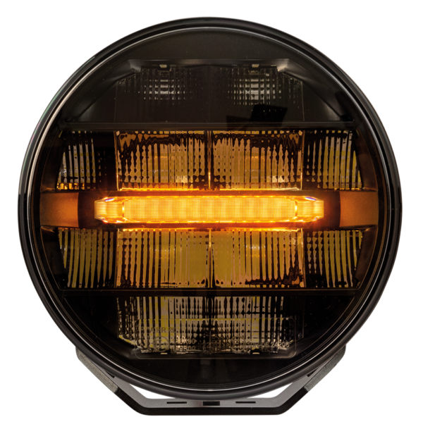 OPTIBEAM Elites 7, vit/orange DRL 7"