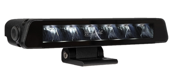 W-LIGHT Surge Super Slim 8,5, vit/orange DRL