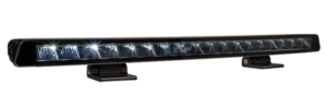 W-LIGHT Surge Super Slim 20, vit/orange DRL
