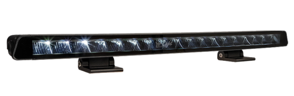 W-LIGHT Surge Super Slim 20, vit/orange DRL