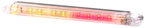 Bakljus 237mm, position, broms, blinkers, horisontell, DV