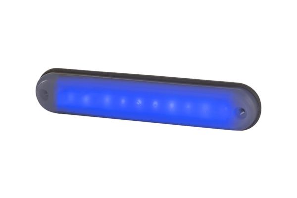 Horpol Innerbelysning 12 LED, blå, 0,5m, 12/24V