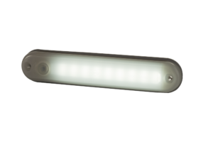 Horpol Innerbelysning 9 LED, brytare, kallvit, 0,5m, 12/24V