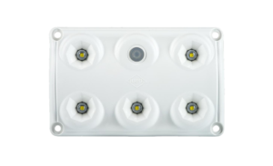 Horpol Innerbelysning 5 LED, 3,6W/10W, brytare, 0,5m, 12/24V