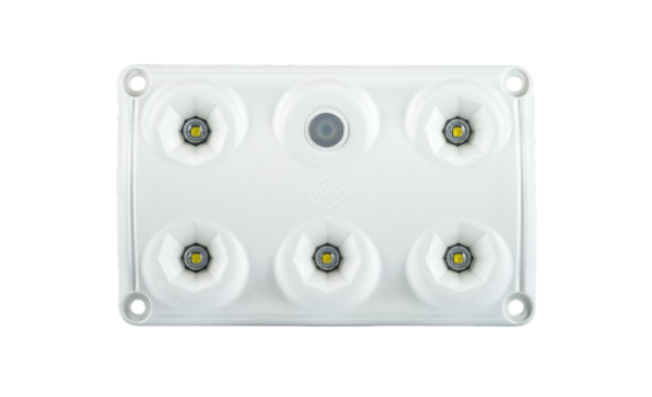 Horpol Innerbelysning 5 LED, 3,6W/10W, brytare, 0,5m, 12/24V