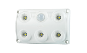 Horpol Innerbelysning 5 LED, 10W, PIR, 0,5m, 12/24V