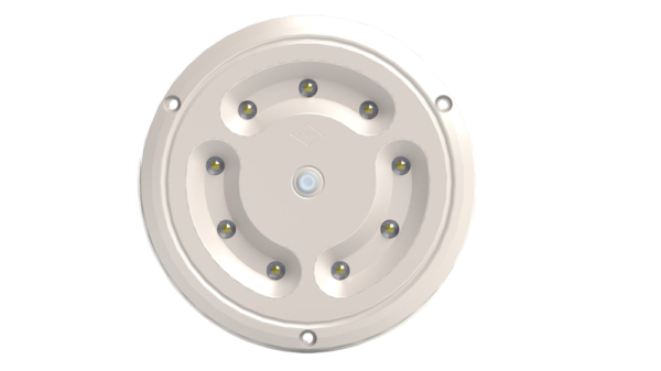 Horpol Innerbelysning rund, 3,6W/12W, brytare, 0,5m, 12/24V