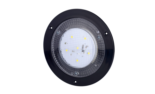 Horpol Innerbelysning rund, 7,3W, svart, 0,45m, 12/24V