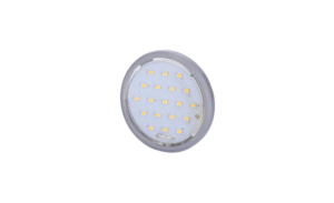 Horpol Innerbelysning rund, 1,2W, grå, 0,3m, 12V