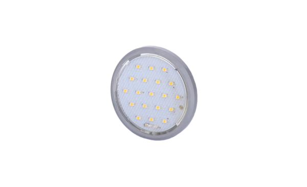 Horpol Innerbelysning rund, 1,2W, grå, 0,3m, 24V