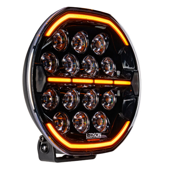 Ledson Herox9+ Strobe LED-extraljus 9 tum PowerTouch