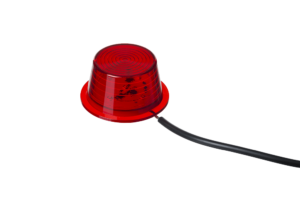 Horpol Positionsljus, Röd LED modul, 5-led, 5,2m, DV – Ø72x35,6 mm