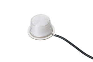 Horpol Positionsljus, Transp/Vit LED modul, 5,2m, Neon, DV – Ø72x35,6 mm