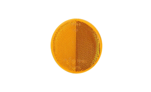 Horpol Reflex gul, Ø79mm, skruv