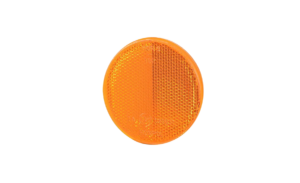 Horpol Reflex gul, Ø79mm, tejp