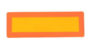 Horpol Reflexskylt släp, 300x100mm, 2-pack