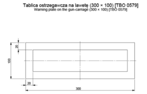 Horpol Reflexskylt släp, 300x100mm, 2-pack