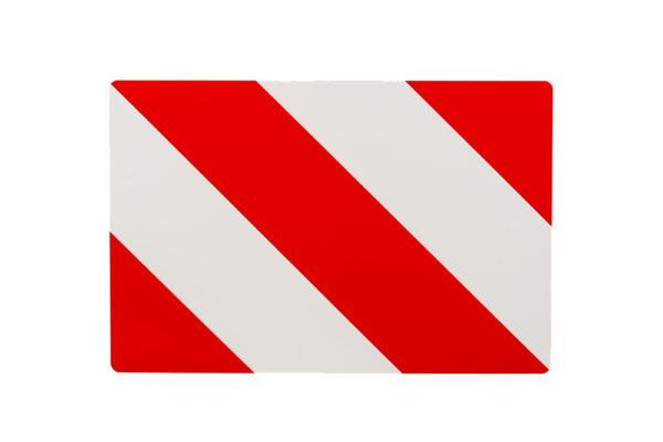 Horpol Breddmarkeringsskylt, 423x282mm, höger