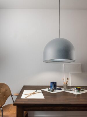 Norp taklampa sandgrå 40 cm