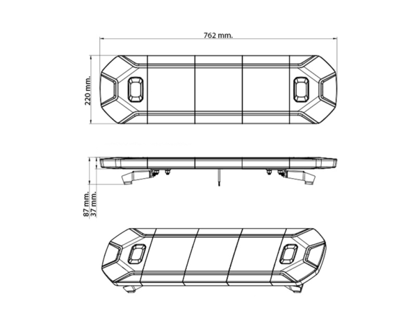 Elena varningsramp 762 mm TA2 DV