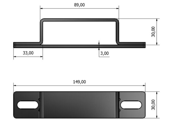 Rampfäste Thule WingBar (ej för Awizard)