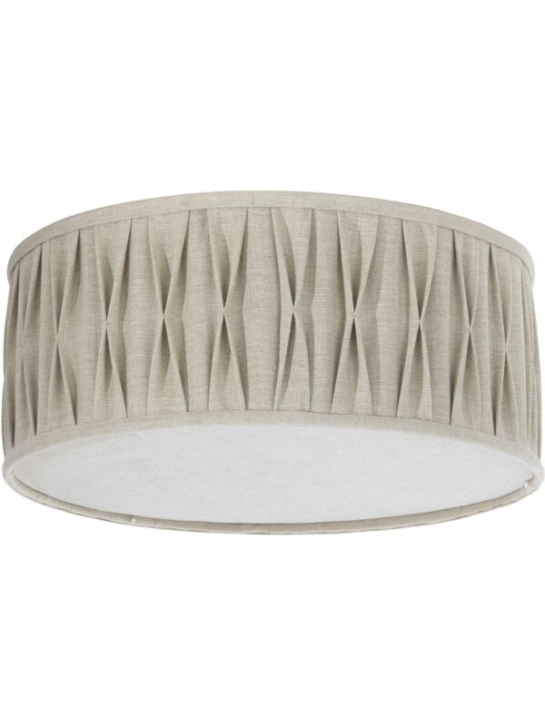 Plafond Plissé Stygn Natur 45 cm