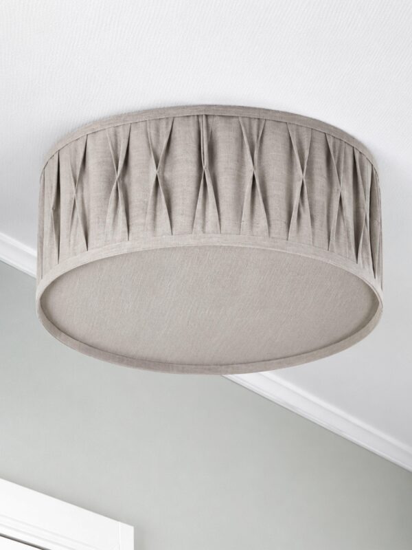 Plafond Plissé Stygn Natur 45 cm