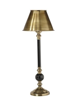 Abbey bordslampa med metallskärm 49 cm