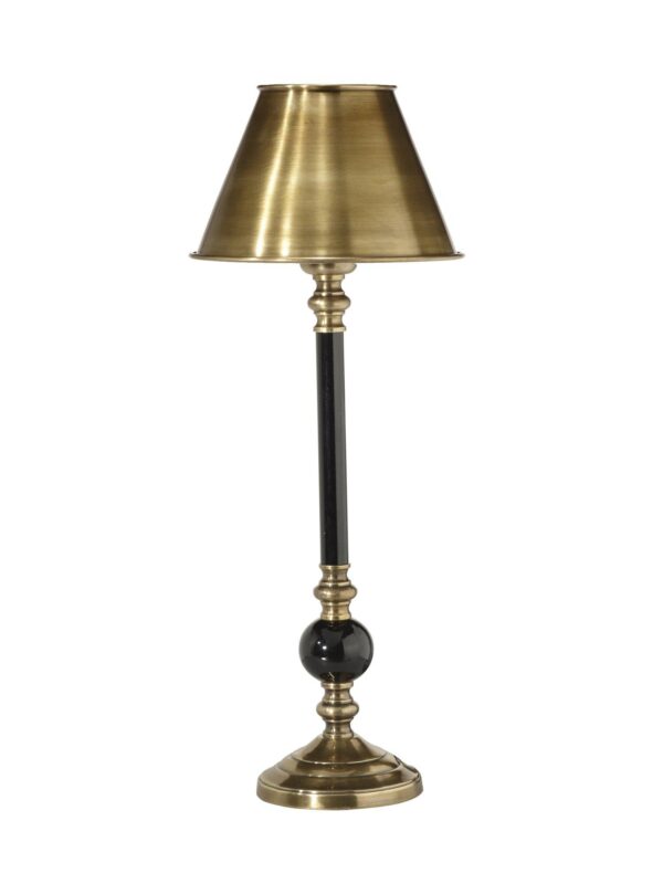 Abbey bordslampa med metallskärm 49 cm