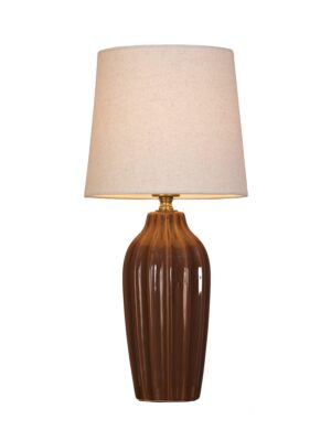 Lyon bordslampa Brun 39 cm