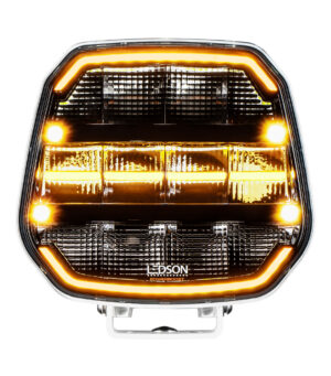 Ledson Epix9+ Strobe Wide LED-extraljus 9 tum vit Powerboost