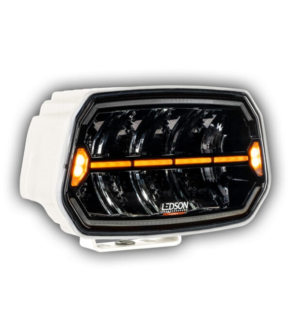 Ledson Epix10+ Strobe vit LED-extraljus 10 tum Powerboost