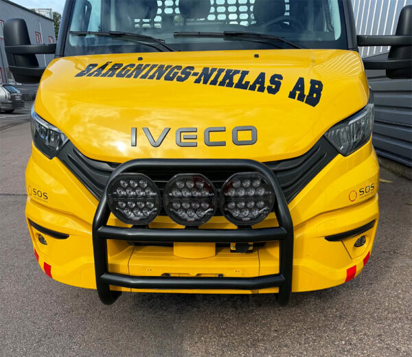 Ledson Herox9+ Strobe LED-extraljus 9 tum PowerTouch
