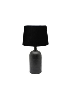 Riley bordslampa med Sofia-skärm svart41 cm