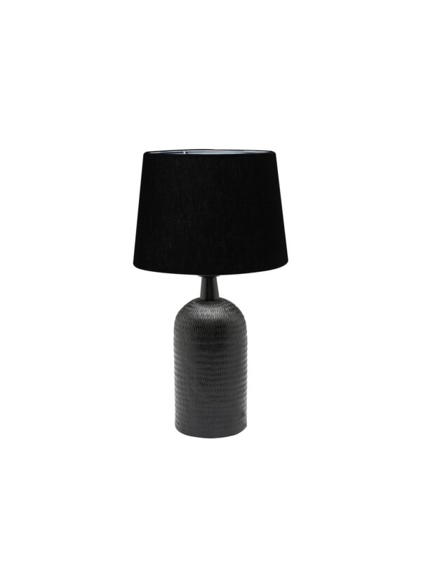 Riley bordslampa med Sofia-skärm svart41 cm