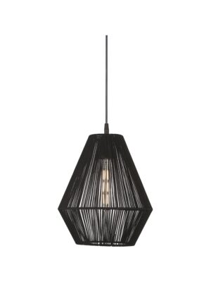 Rio taklampa Svart 28 cm