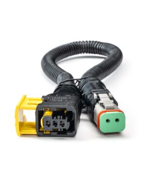 Volvo FH/FM adapter grillen – 3-pol till 2-pol DT hona, 24 V