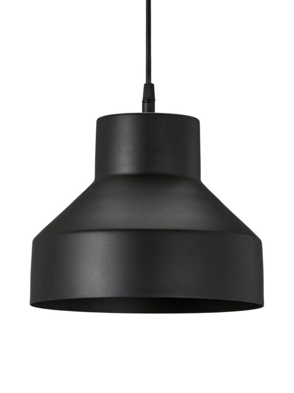 Solo taklampa matt svart 26 cm