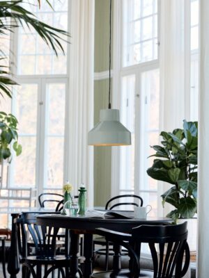 Solo taklampa Blank grå 26 cm