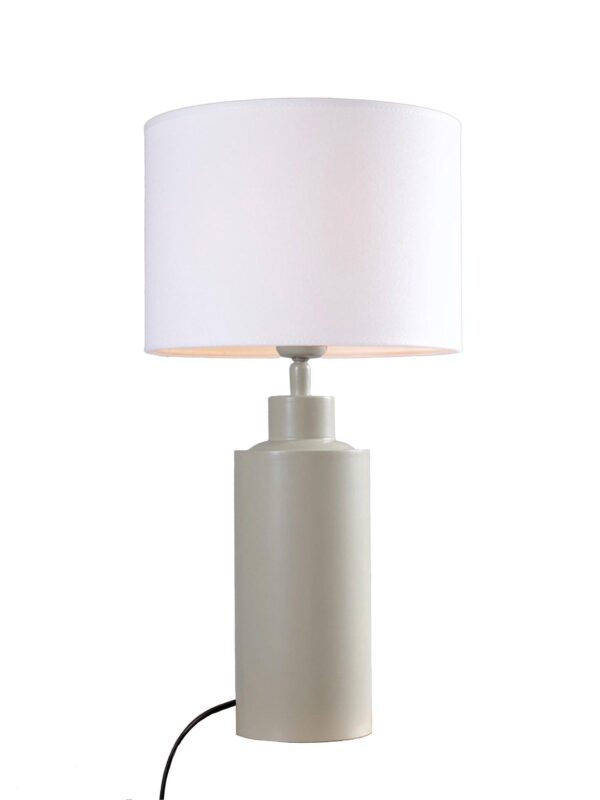 Solo bordslampa Matt beige 46 cm