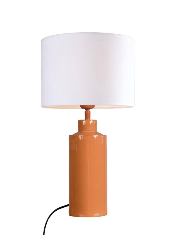Solo bordslampa Blank orange 46 cm