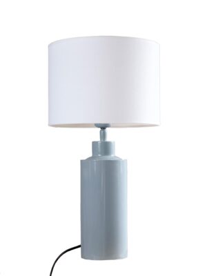 Solo bordslampa blank denimblå 46 cm