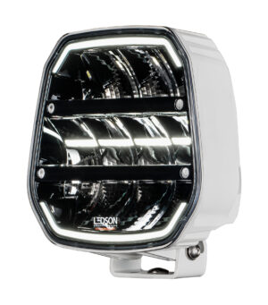 Ledson Epix9+ Strobe Wide LED-extraljus 9 tum vit Powerboost