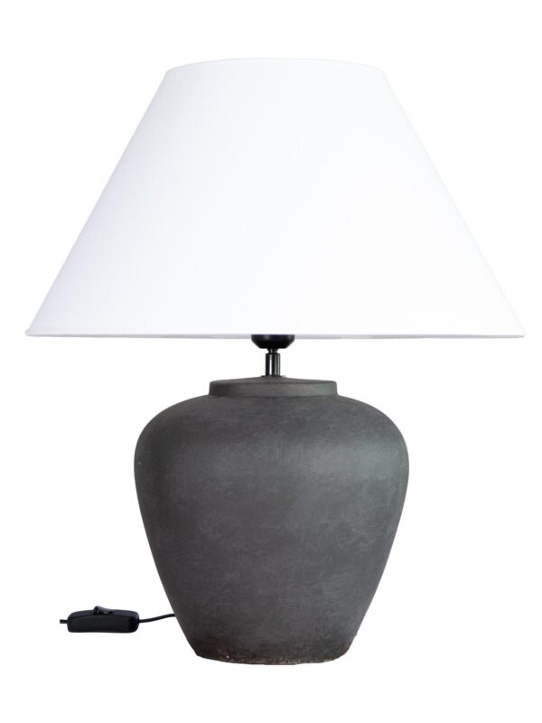 Lilly bordslampa antracit 58 cm