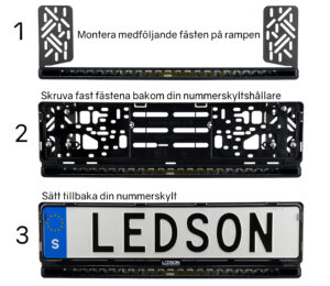 Ledson Blade LED-rampspaket med XBB-kit